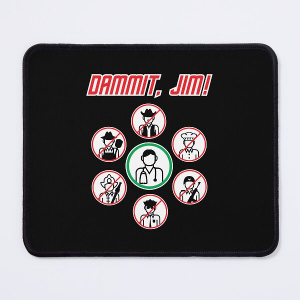 Item preview, Dammit Jim designed and sold by -Koleidescope.
