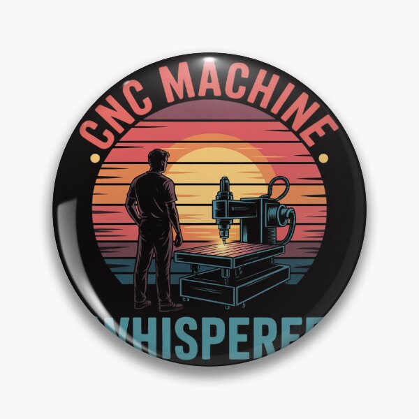 Item preview, Cnc Machinist Metalworker Machining CNC Machine Whisperer designed and sold by margaridroso.