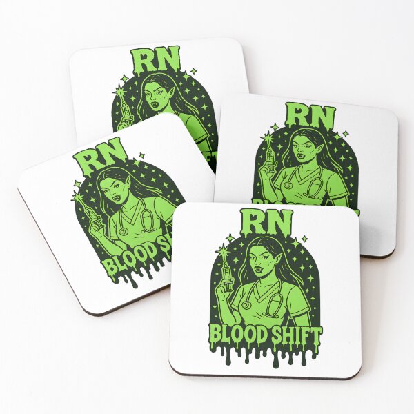Item preview, RN Blood Shift – Vampire Nurse Halloween Design designed and sold by ClinicalHubs.