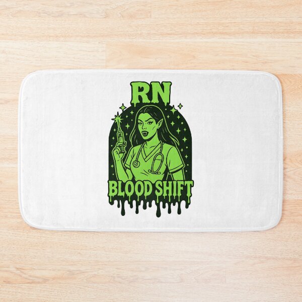 Item preview, RN Blood Shift – Vampire Nurse Halloween Design designed and sold by ClinicalHubs.
