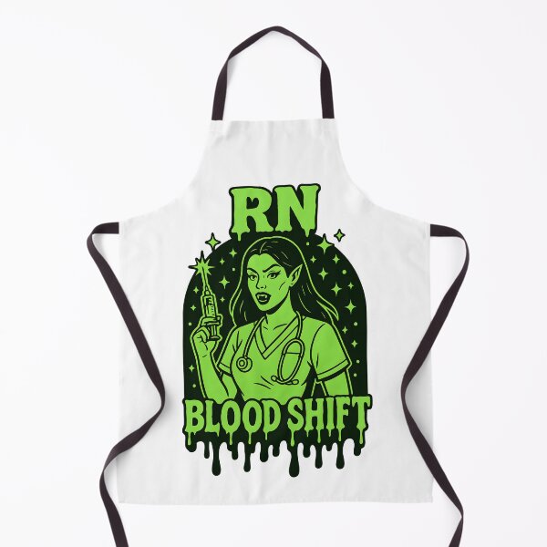 Item preview, RN Blood Shift – Vampire Nurse Halloween Design designed and sold by ClinicalHubs.