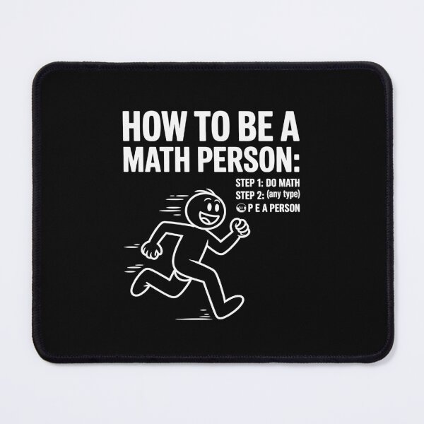 Item preview, How To Be A Math Person 1  designed and sold by DigitaldeligArt.