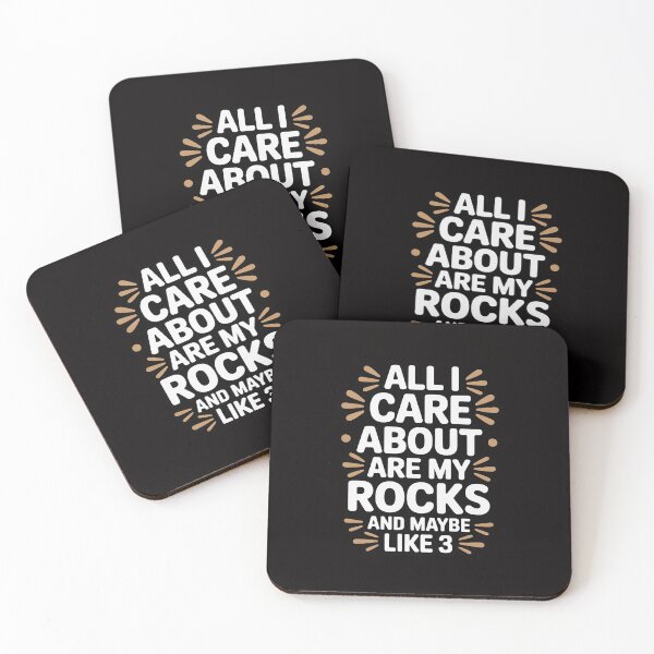 Item preview, All I Care About Are My Rocks And Maybe Like 3 People designed and sold by margaridroso.