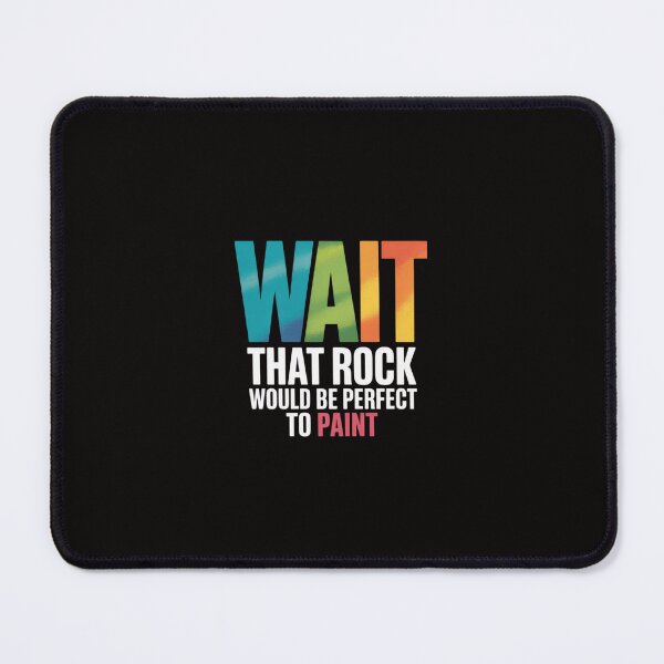 Item preview, Rock Painting Wait Rainbow Rock Art designed and sold by margaridroso.