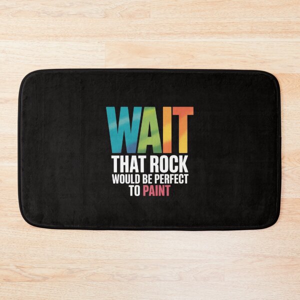 Item preview, Rock Painting  Wait Rainbow Rock Art designed and sold by margaridroso.