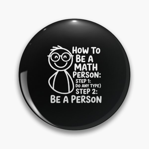 Item preview, How To Be A Math Person Math Teacher  designed and sold by DigitaldeligArt.