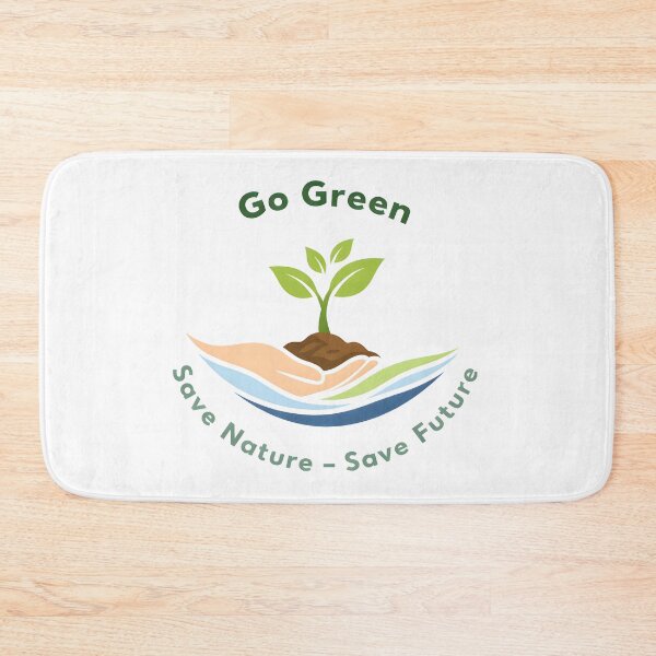 Item preview, Go Green – Save Nature Save Future | Eco Friendly Nature Logo Design designed and sold by MCV-Designs.