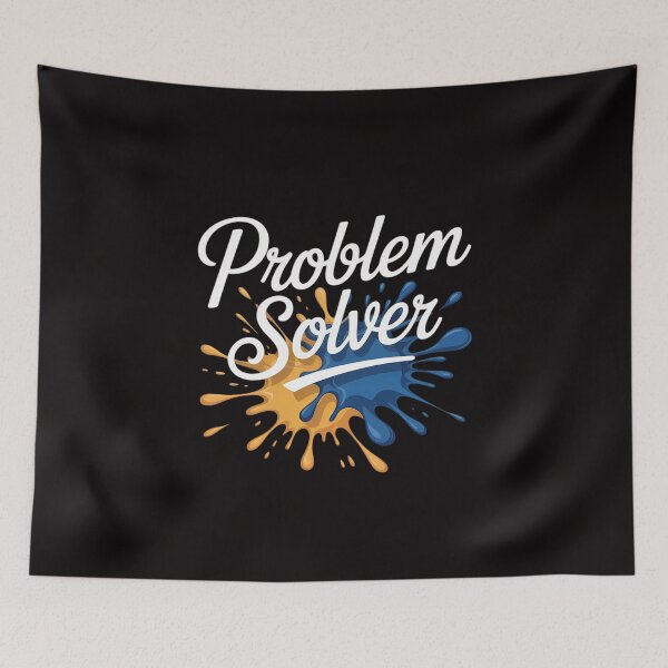 Item preview, Problem Solver Paint Splatter designed and sold by margaridroso.
