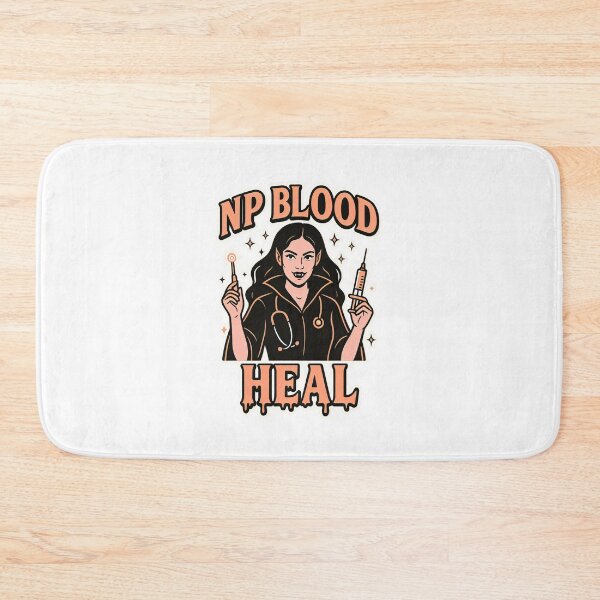 Item preview, NP Blood Heal – Vampire Nurse Practitioner Halloween Design designed and sold by ClinicalHubs.