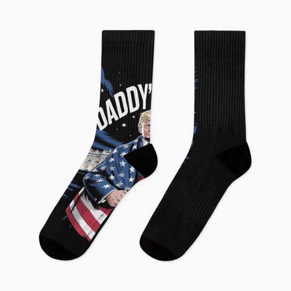 Item preview, Daddy's Home Trump Take America Back US Flag  designed and sold by MarkLeedsArt.