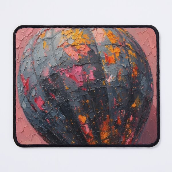 Item preview, Painting of an opulent, colorful hot air balloon designed and sold by Mianku | Für das Leben.