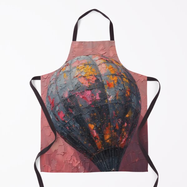 Item preview, Painting of an opulent, colorful hot air balloon designed and sold by Mianku | Für das Leben.