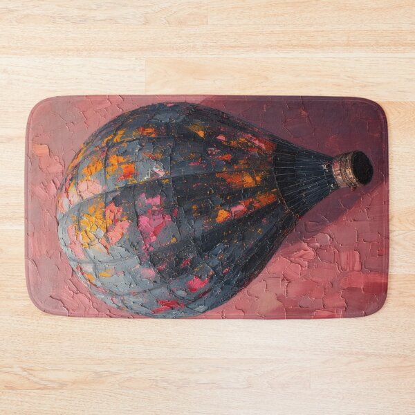 Item preview, Painting of an opulent, colorful hot air balloon designed and sold by Mianku | Für das Leben.