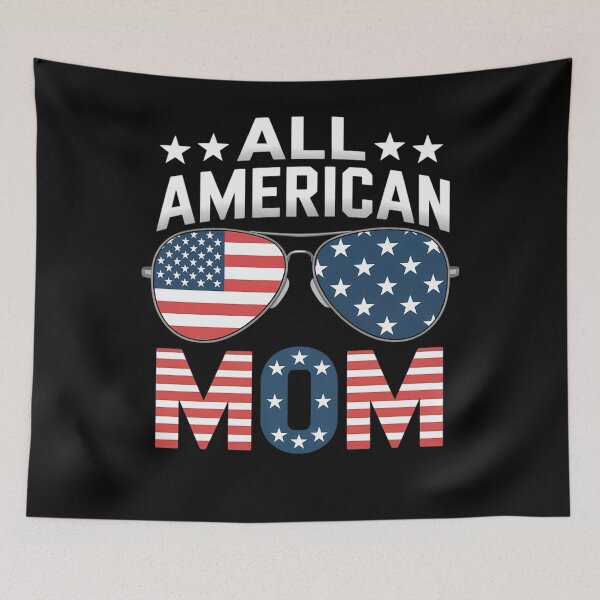 Item preview, 4th July American Mom Independence Day Patriot USA designed and sold by AsteriskDatBArt.