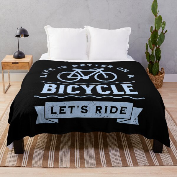 Item preview, Life Is Better On A Bicycle Let's Ride Retro Bike Lover Fun designed and sold by caiknelinex.
