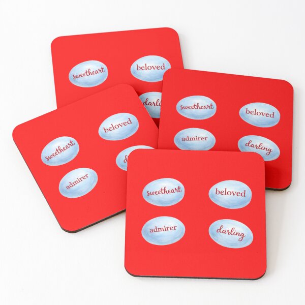 Item preview, Valentine Love Words  designed and sold by annenambiro.