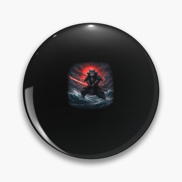 Item preview, Dark Samurai Cat – Cinematic Japanese Fantasy designed and sold by SWEET-TINAPAY.