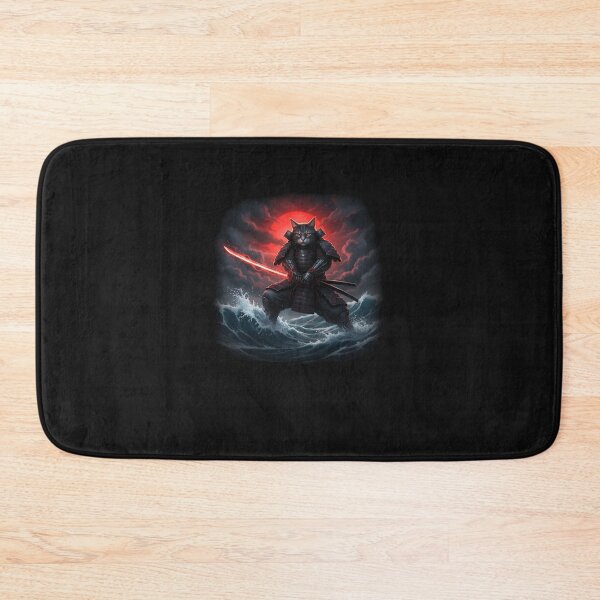 Item preview, Dark Samurai Cat – Cinematic Japanese Fantasy designed and sold by SWEET-TINAPAY.