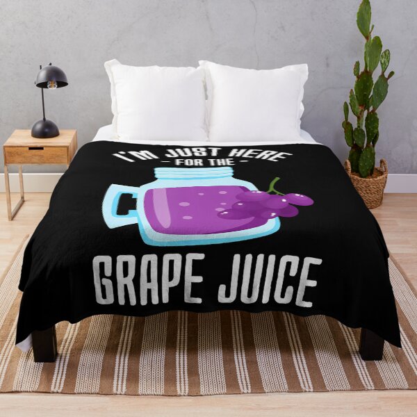 Item preview, I'M Just Here For The Grape Juice Fruit Juice Lover designed and sold by oglesum.