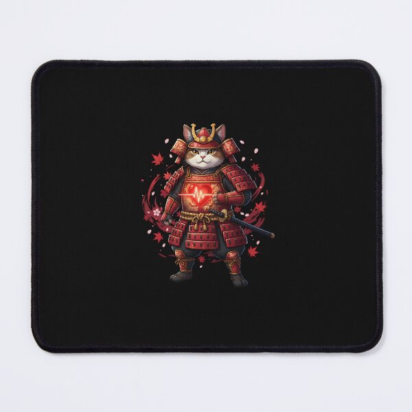 Item preview, Heart of the Samurai – Warrior Cat Fantasy Art designed and sold by SWEET-TINAPAY.