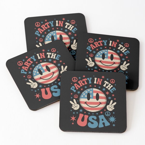 Item preview, Party in the USA 4th of July Preppy Smile designed and sold by AsteriskDatBArt.