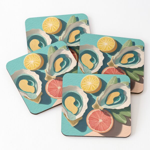 Item preview, Papecut Oysters with Lemons designed and sold by AImazeD.