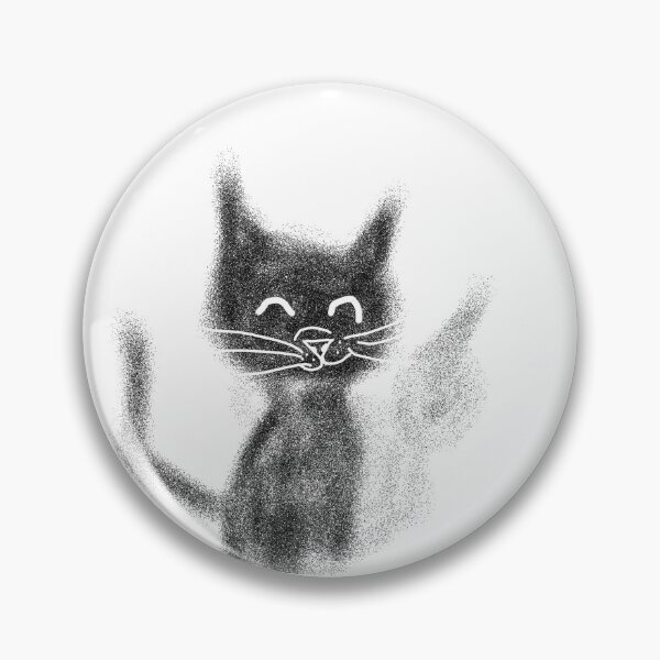 Item preview, Dark dotted cat  designed and sold by roselily1111.