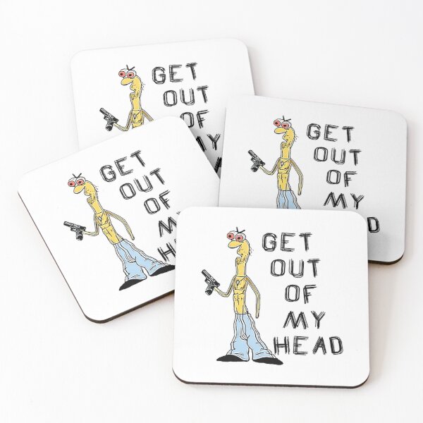 Item preview, Get Out Of My Head - Funny Smiling Friends Dj Spit  designed and sold by reyvelert.