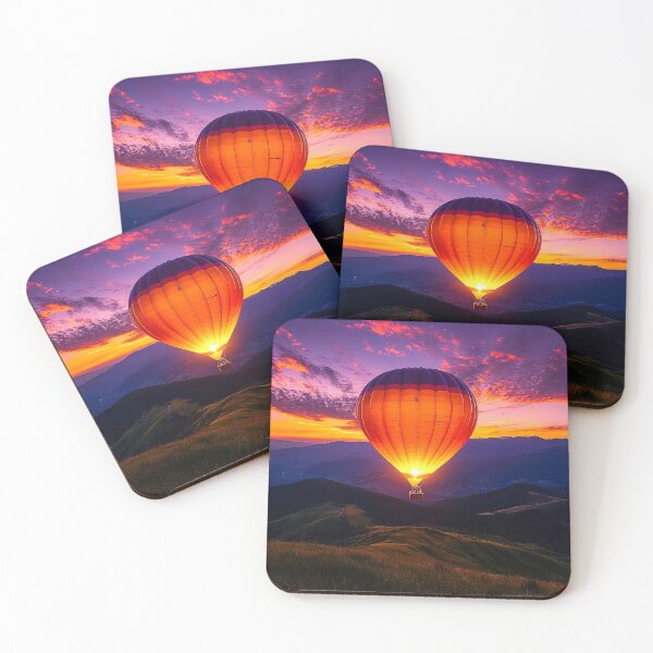 Item preview, Balloon glow at blue hour designed and sold by Frangnfoddo.