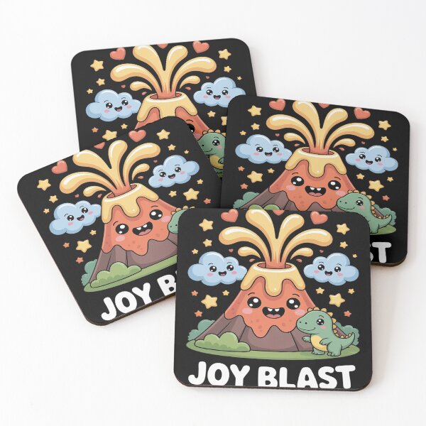 Item preview, Joy Blast Cute Volcano Dinosaur Kawaii Kids 2 3 4 5 designed and sold by Libbysharts.