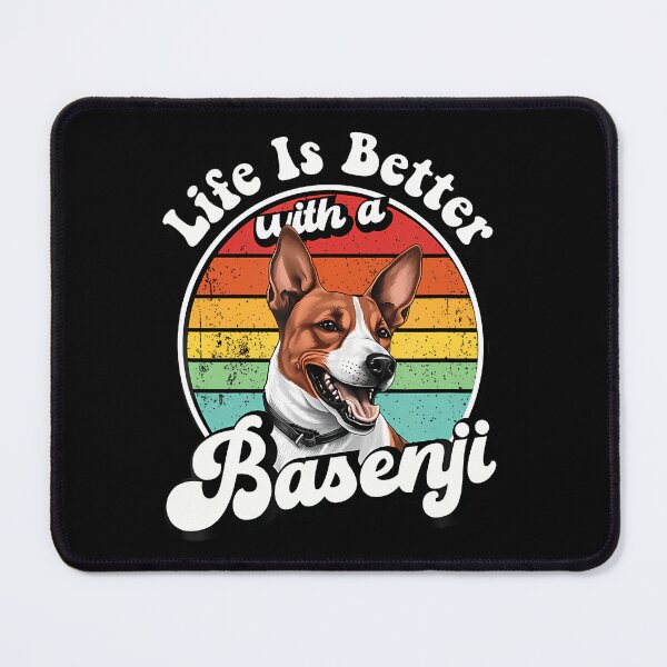 Item preview, Funny Retro Vintage Life Is Better Basenji Lover designed and sold by HerbertKuhn112.