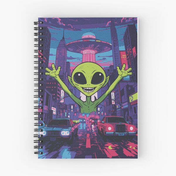 Item preview, Alien in Cityscape designed and sold by After De Moment.
