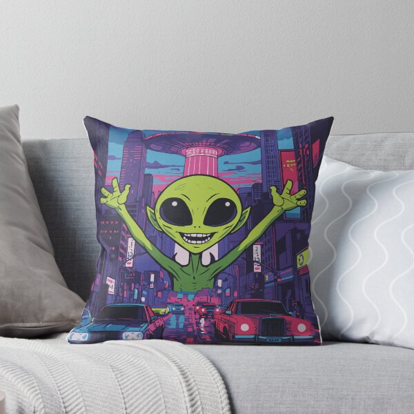 Item preview, Alien in Cityscape designed and sold by After De Moment.