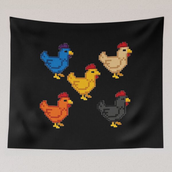 Item preview, Stardew Valley - Chicken  designed and sold by flamingo1368.