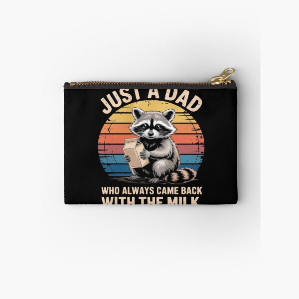 Item preview, JRacoon Just A Dad Who Always Came Back With The Milk designed and sold by Libbysharts.