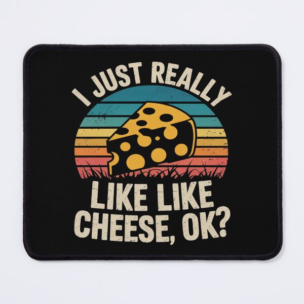 Item preview, Funny I Just Really Like Cheese OK designed and sold by VerseFarm.
