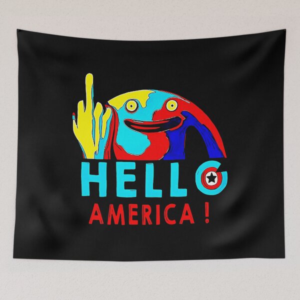 Item preview, Funny Smiling Friends Mr Frog The Future President Of United States  designed and sold by reyvelert.