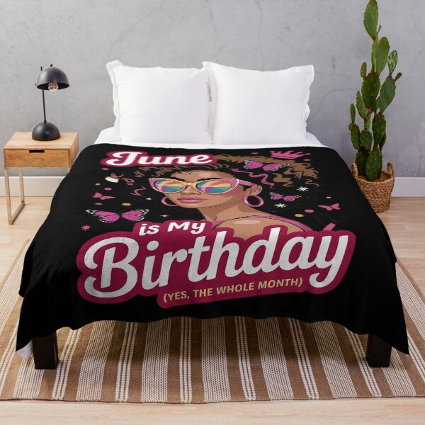 Item preview, June Is My Birthday Queen Yes The Whole Mont designed and sold by Libbysharts.