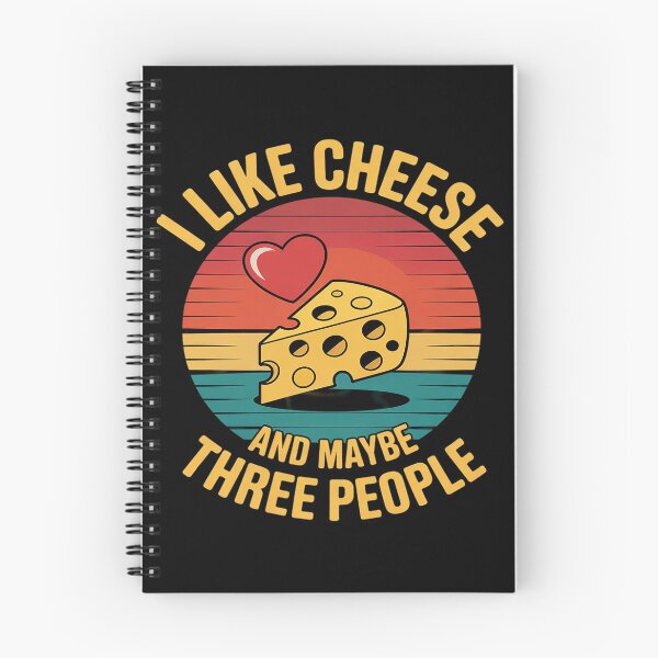 Item preview, Funny I Like Cheese And Maybe Three People Cheese Lovers designed and sold by VerseFarm.