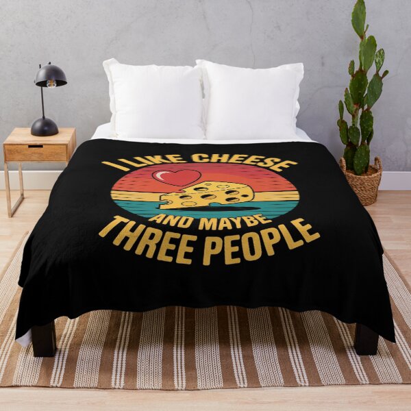 Item preview, Funny I Like Cheese And Maybe Three People Cheese Lovers designed and sold by VerseFarm.