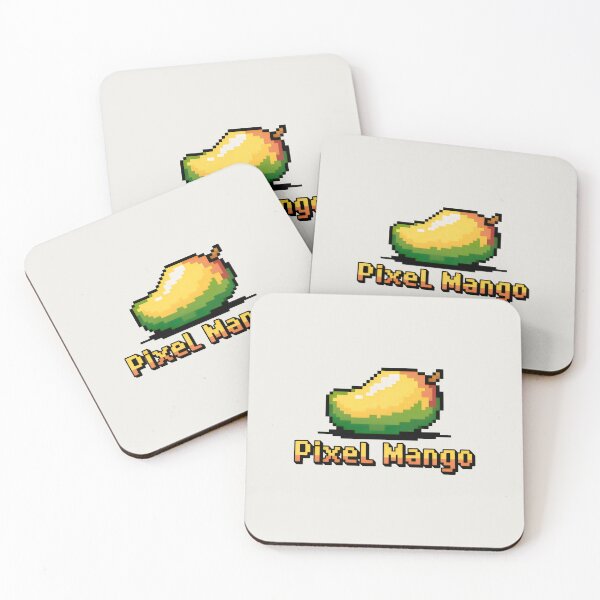 Item preview, Pixel Mango – Retro Fruit Illustration in 8-Bit Style designed and sold by SplashTastic.