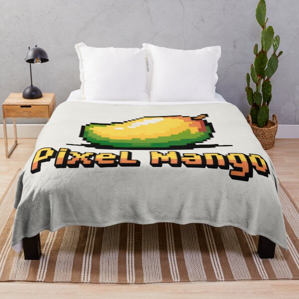 Item preview, Pixel Mango – Retro Fruit Illustration in 8-Bit Style designed and sold by SplashTastic.