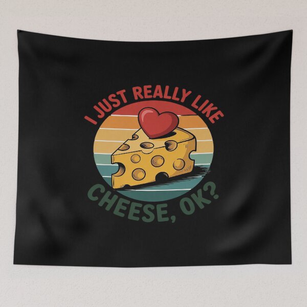 Item preview, I Just Really Like Cheese OK 1 designed and sold by VerseFarm.