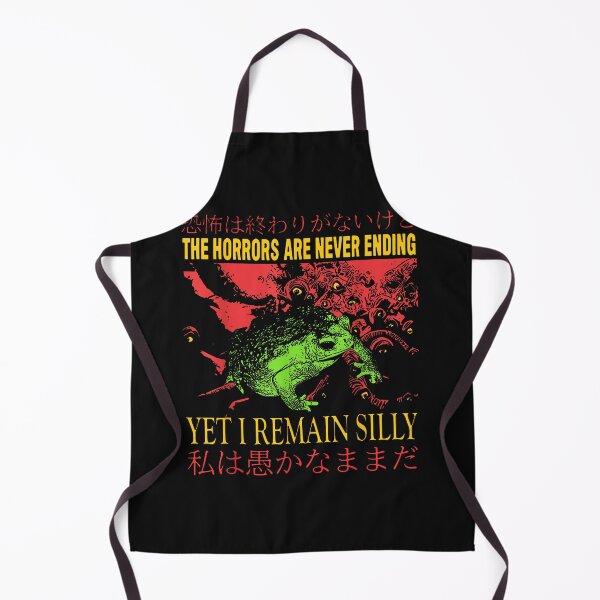 Item preview, Horrors Are Never Ending Yet I Remain Silly Japanese Frog designed and sold by EricaNichols8.
