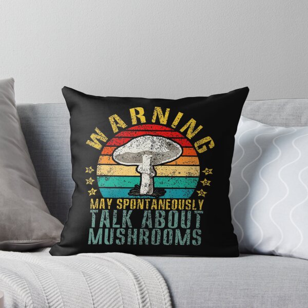 Item preview, Warning I May Talk About Mushrooms designed and sold by gaelaedanesaa.