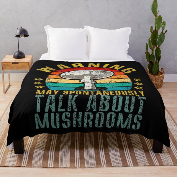 Item preview, Warning I May Talk About Mushrooms designed and sold by gaelaedanesaa.