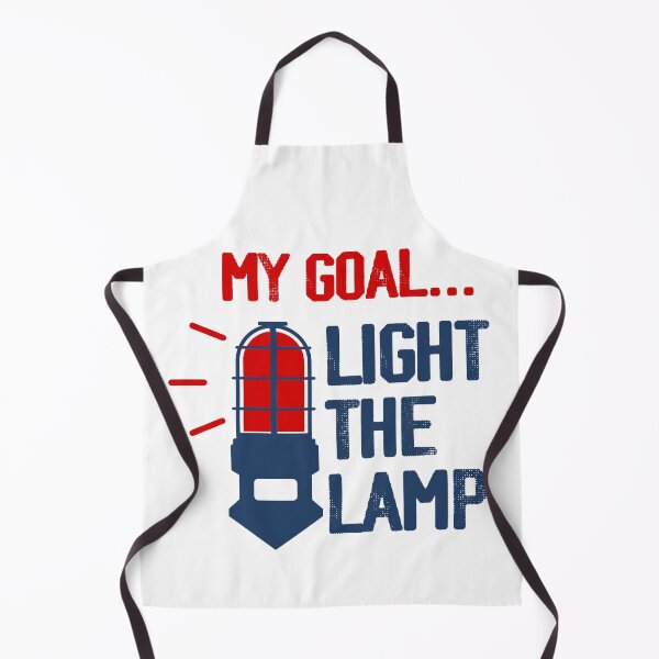 Item preview, Hockey saying: My Goal... Light the Lamp with goal lamp graphic designed and sold by CHASAcreative.