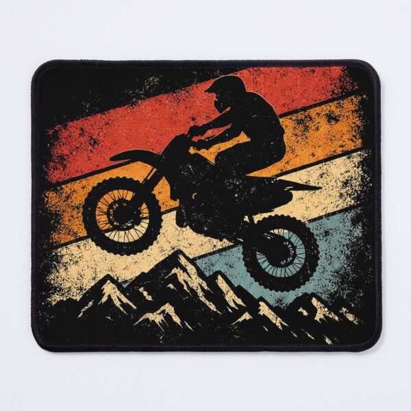 Item preview, Vintage Motocross Dirt Bike Retro Racing Graphic | Classic Dirtbike Gift designed and sold by Alexis Art Collection.