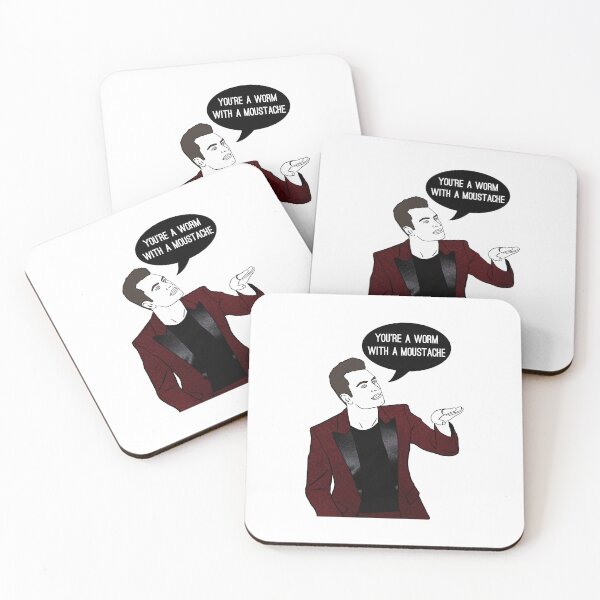 Item preview, Worm With A Moustache - Vanderpump Rules  designed and sold by nameyourred.