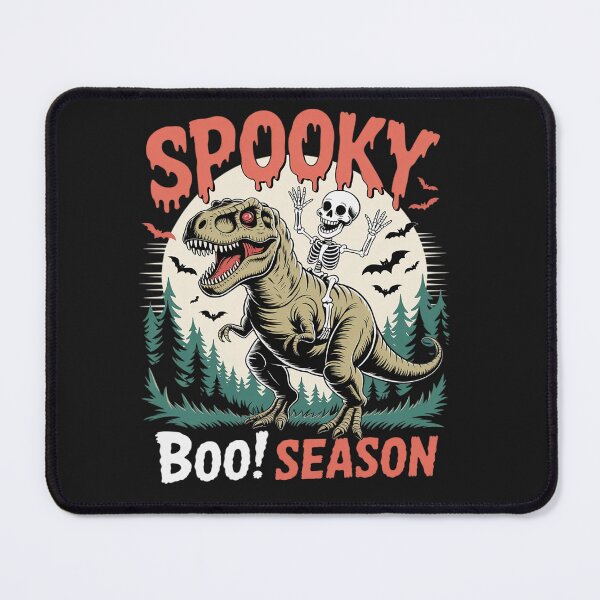 Item preview, Halloween Mummy Dinosaur Skeleton Spooky Season designed and sold by tkhrbika.